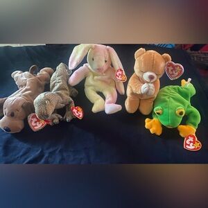 5 Ty Beanie Baby’s